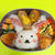 幼稚園児のウサギお弁当