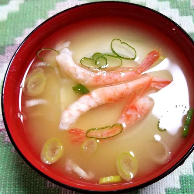 甘海老の味噌汁 By 春菜食堂さん レシピブログ 料理ブログのレシピ満載