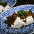 冷奴　茎わかめ搾菜のせ