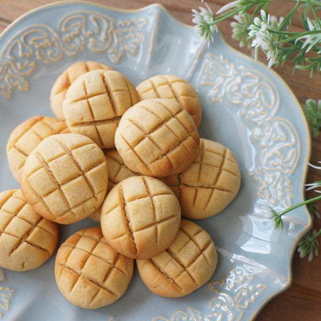 低糖質メロンパンクッキー By 栄養士romiさん レシピブログ 料理ブログのレシピ満載
