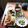 フライ盛り合わせ定食。