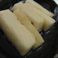 長芋のわさびめんつゆ漬け