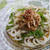 鶏ササミの梅和え★冷やしぶっかけうどん