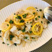 鶏むね肉と新玉ねぎのレモンソテー