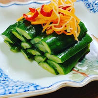 ピリ辛胡瓜の甘酢漬け