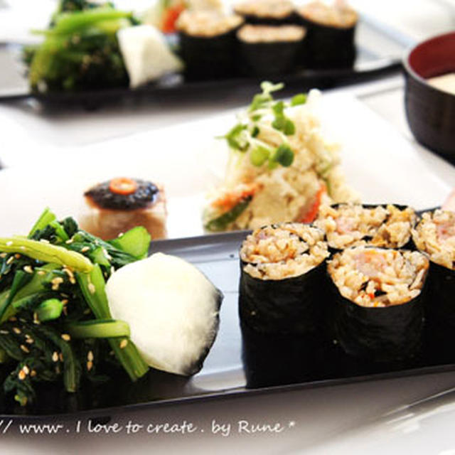 今日のお昼は和食でお洒落に 朝の食卓 By 吉村ルネ Rune さん レシピブログ 料理ブログのレシピ満載