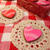 バレンタインアイシングミントココアクッキー   Sugar cocoa cookie icing with peppermint for Valentine's Day　-Recipe No.1500-