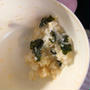 卵豆腐と韓国海苔ご飯