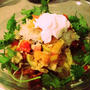 あまりものを使って、Taco風Salad