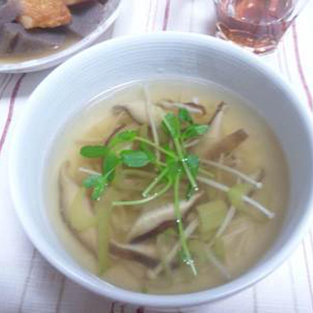 中華風香味スープ
