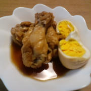鳥手羽元のさっぱり煮