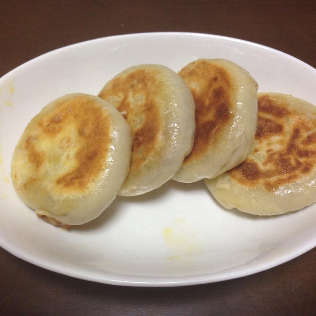 野菜たっぷりトマトカレーの具でおやき