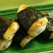 ササミの海苔巻き照り焼き♪