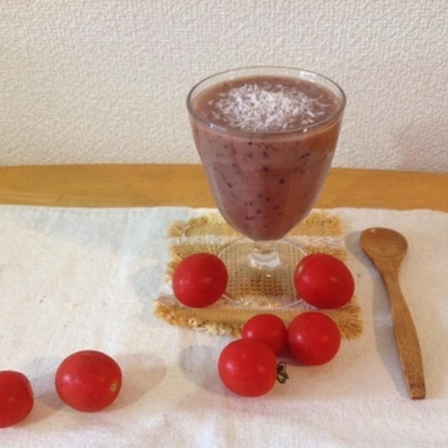 ドライプルーンとトマトのスムージー By 風樹さん レシピブログ 料理ブログのレシピ満載