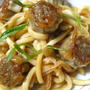 焼売で絶品焼きうどん