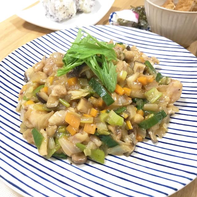 鶏肉と野菜の炒め物