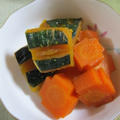 「南瓜と人参の煮物」