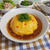 簡単天津飯・人参・ひじき・豆の粒マス塩麹豆腐サラダ・菜の花・桜えびのペペロン炒め