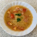 レンズ豆とトマトのスープ