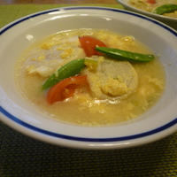 お麩のふわふわスープ