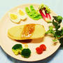 今夜はジューシーステーキ☆　　　　大根の（＾−＾）!　　　　　　　　　　　柚子醤油ソース掛け♪　　Juicey Steak for Dinner☆ but・・・Japanese　Radish（＾−＾） with Yuzu Soy sauce☆