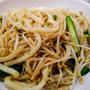 ゴルフ用に茅乃舎だしでおにぎり ～ 塩焼うどん