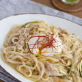 ズッキーニヌードルプラス！お手軽ケチャップ焼きうどん！