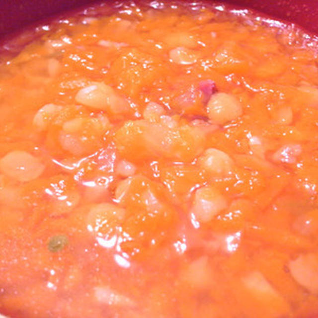 Горох（豌豆豆）のロシア家庭風スープ