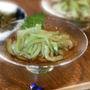 ひんやりトロンと翡翠そうめん