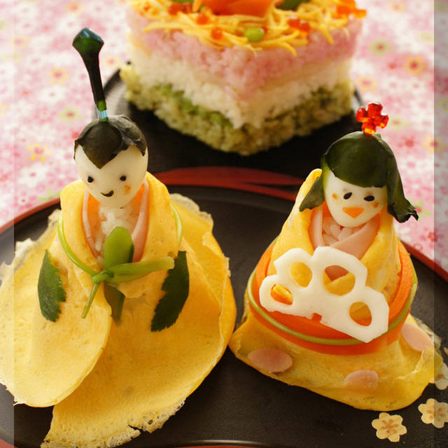 ひな祭り お雛様ちらし寿司 By Aliceさん レシピブログ 料理ブログのレシピ満載