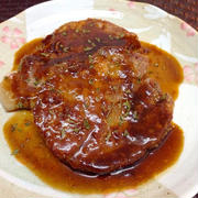 洋食屋さん風♡　ポークステーキ