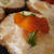 柿のクロスティーニ*crostini di cachi