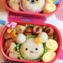 こぐま、ふりかけ、ワッフル弁当