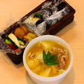 トン汁弁当／日本海と太平洋のおにぎり 