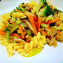  " 和風野菜パスタ " 