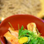 ＜簡単に『鶏せいろ蕎麦』＞