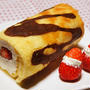 鬼のパンツ柄ロールケーキ！？　＜節分晩ご飯＞