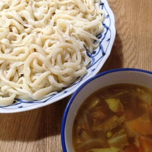 米もパスタもありません・・・　「手打ちうどん」