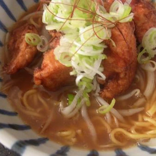 鮭ざんぎしょうゆラーメン