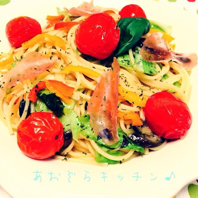 日曜日のパスタ♪