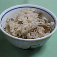 牡蠣だし醤油で舞茸ご飯