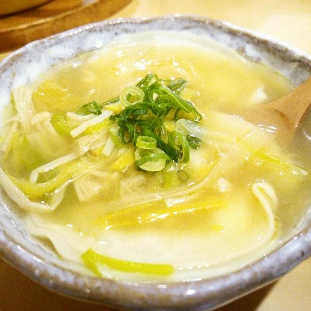 生姜と炒めねぎどっさりのスープ餃子《紀文スープ餃子・鍋餃子モニター》