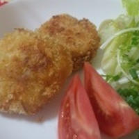 スモーク風味の塩コショウでコロッケ☆