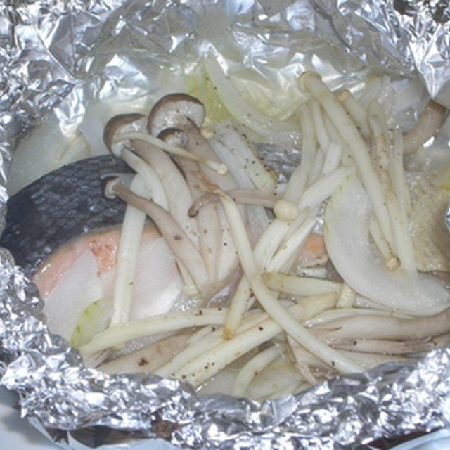 鮭のホイル焼き
