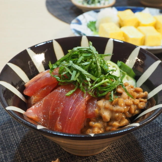 【レシピ】ミツカン八方だしで☆まぐろの漬け丼