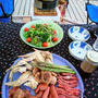 一人で筋トレトレーニング ３０分 ～ 今年、初の火鉢 ＢＢＱ