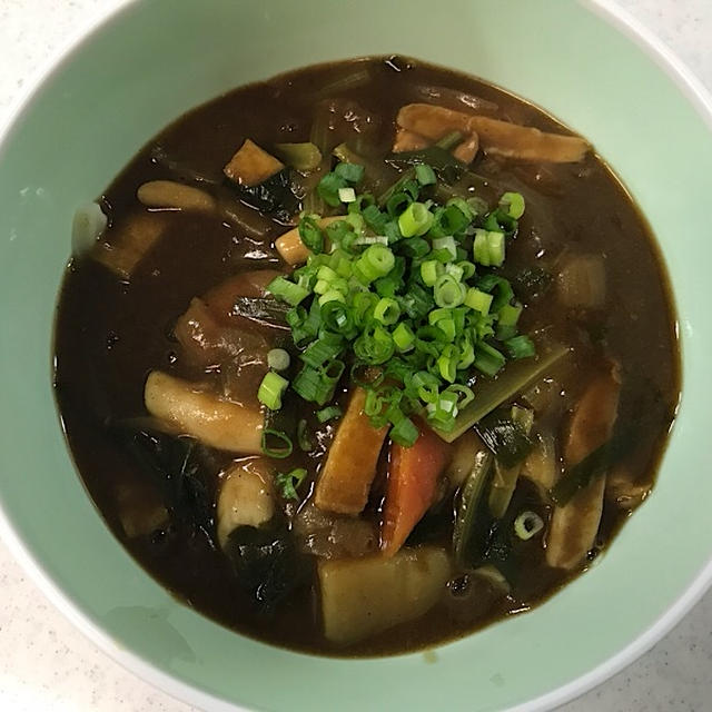 残ったカレーで作るカレーうどん