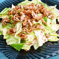 食べ応えあり♪節約簡単☆豚こま肉とキャベツの中華風ホットサラダ