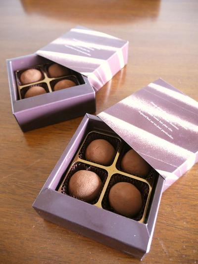 【材料4つ】簡単！チョコレートトリュフ♪