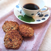 材料はバナナとオートミールだけの外カリっ中しっとりバナナクッキー